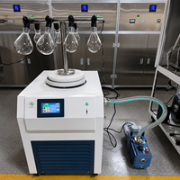 Lyophilisateur compact de laboratoire Nathi à bas prix avec une surface de lyophilisation de 0,18 m² et une température de piège froid de -60 °C