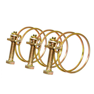 <span class=keywords><strong>Collier</strong></span> <span class=keywords><strong>de</strong></span> <span class=keywords><strong>serrage</strong></span> en fil d'acier galvanisé double pour tuyaux et flexibles, système métrique - Product Image 1