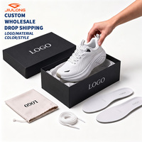Chaussures de course pour hommes 2026, vente chaude, logo personnalisé, vente en gros, zapatillas deportivas, baskets de jogging respirantes en maille, dropshipping