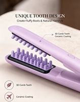 Outil de volumisation de cheveux électrique en céramique Mini Portable avec fer à friser LED à ions négatifs et baguette pour hommes/femmes utilisation d'hôtel domestique