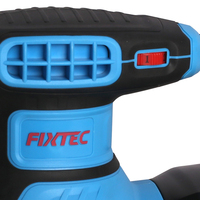 Outils électriques FIXTEC, ponceuse rotative pour bois, 350W, 125mm, ponceuse orbitale aléatoire électrique, machine à poncer pour voiture