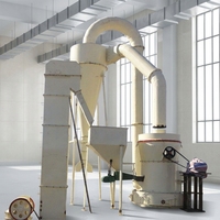 Usine de broyage à sec compacte HK à faible consommation d'énergie et faible production de poussière, 2-6 TPH |   Broyeur à rouleaux haute pression + Classificateur de poudre + Filtre à poussière pour sacs
