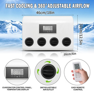 12Volt 24Volt <b>Mini</b> Truck Cab <b>Air</b> <b>Conditioner</b> Excavator 2800W Cooling System Apu for Semi AC EAC001.06 12 Volt 24v <b>Air</b> C - Product Image 4