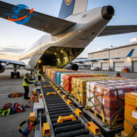 Servicios de Logística a Precios Económicos, Agente de Carga DDP Puerta a Puerta, Envío Aéreo Rápido de China al Reino Unido, DHL, UPS, AMZ, FBA
