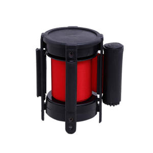 JESSUBOND 90cm retráctil telescópica aislamiento cinturón cola <span class=keywords><strong>cerca</strong></span> cinturón poste con galvanizado Base de <span class=keywords><strong>cemento</strong></span> - Product Image 5