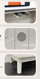 Aparador de Lujo Ligero, Mueble de Almacenamiento Moderno para Interiores, Muebles para Sala de Estar - Product Image 6