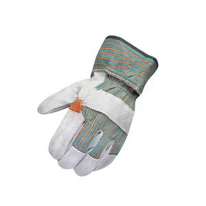 ถุงมือทำงานถุงมือหนังถุงมือเชื่อมอุตสาหกรรมจากปากีสถาน - Product Image 6