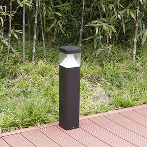 Lampada da Giardino <span class=keywords><strong>a</strong></span> LED 12W in Alluminio, Illuminazione Paesaggistica Impermeabile IP65, Quadrata Nera <span class=keywords><strong>a</strong></span> <span class=keywords><strong>Batteria</strong></span> per Prato/Villa/Giardino/Cortile - Product Image 4