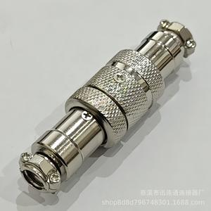 Connecteur d'aviation Gx16, prise femelle à 2-10 broches, en alliage de Zinc nickelé pour les applications d'ingénierie électrique - Product Image 2