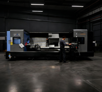Tour à Commande Numérique Horizontale TCK700DY, Centre d'Usinage de Tournage et de Fraisage de Haute Précision