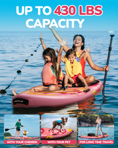 PF Wholesale Cheap Fishing Stand up Paddle Board Family Children <b>Inflatable</b> Sup for Lakes Rivers BF07/2 Non-Slip Surface Ensures - Product Image 4