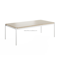 Table basse minimaliste contemporaine, élégante et simple, meuble de maison parfait pour le salon, la salle de séjour et la décoration intérieure moderne
