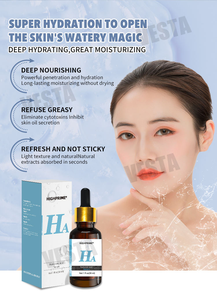 Suero Ampolla con Ácido Hialurónico Esencial para el Cuidado de la Piel 30ml, Repara las Capas Profundas del Rostro, Reduce las Arrugas, Formulado con Vitamina C - Product Image 4