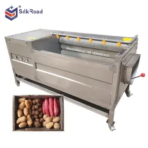 Ad alta Efficienza industriale della patata carota peeling macchina