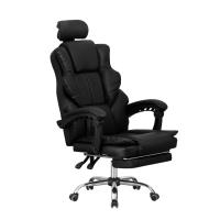 Chaise de bureau pivotante en cuir, vente directe usine, moderne, haute qualité, pour manager, PC, avec appui-tête