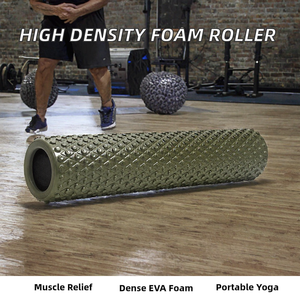 Rodillo de Espuma EVA de Alta Densidad, Rodillo de Masaje Muscular Texturizado, Herramienta Portátil para Liberación de Fascia, para Yoga y Fitness - Product Image 2