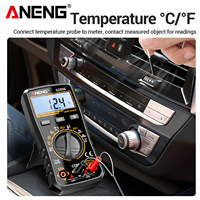 ANENG SZ856 Multimeter 4-Digit 600V DC 6000 Penghitungan Frekuensi Kapasitor Uji Resistansi Indikator Baterai Lemah Rumah Tangga