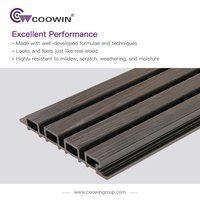 Chine premier fournisseur façade en bois revêtement mural imperméable décoration extérieure