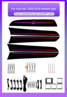 Éclairage intérieur LED pour Audi A4L B8 Q5 2009-2017, éclairage ambiant symphonique ciel étoilé 64 couleurs, accessoires décoratifs