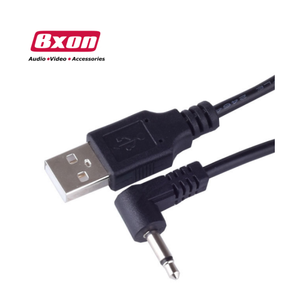 Bxon 1M 2A USB 2.0公直角3.5毫米单插头电源电缆充电 - Product Image 1