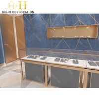 Vitrine de présentation de montres pour magasin de montres, design de comptoir de vente au détail, meuble de présentation pour la décoration de boutique horlogère