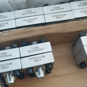 Mặt Bích Vuông Thủy Lực Mặt Bích Vuông Ss316 Áp Suất Cao Tùy Chỉnh Bằng Thép Không Gỉ Chất Lượng Cao Tiêu Chuẩn <span class=keywords><strong>JIS</strong></span> 210K - Product Image 3