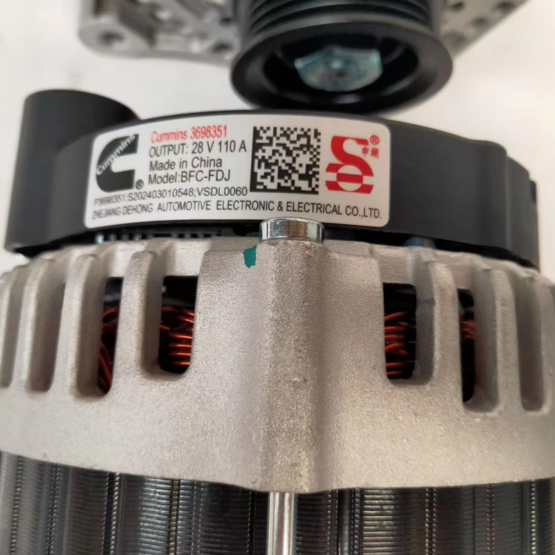 Construction Machinery Parts Engine Parts Alternator