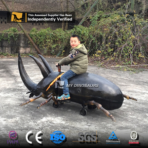 MY Dino Véhicule d'attraction haute simulation pour équipement de terrain de jeux commercial, Scooter <span class=keywords><strong>Scarabée</strong></span> à <span class=keywords><strong>vendre</strong></span> - Product Image 3