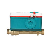 Factory Supply Yuxiang IP68 Threaded Ultrasonic Water Meter 2.5M3/H Flow Rate 2-Year Warranty Brass/Copper Material Pulse