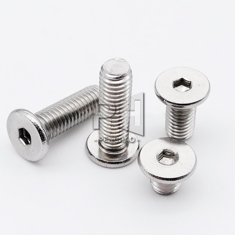 См M1.4 M1.6 M2 M2.5 M3 M4 M5 M6 A2 304 из нержавеющей стали крест Phillips ультратонкий супер низкий плоский болт с головкой