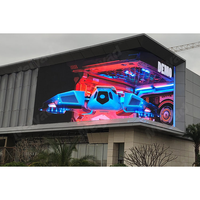 Panneau mural LED IP67 étanche 3D P10mm de haute qualité pour l'affichage numérique de la publicité extérieure à usage externe