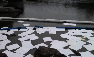 Khối lượng bán buôn ngọn lửa kháng nhiệt ngoại quan thổi tan 100% PP khốn-trong dầu chất lỏng công nghiệp thấm mat - Product Image 4