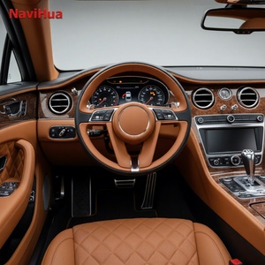 Volante de Cuero NaviHua para Automóvil, Piezas Automotrices para Actualizar el Modelo Antiguo al Nuevo para Bentley Continental GT Flying Spur 2004 2017 - Product Image 1