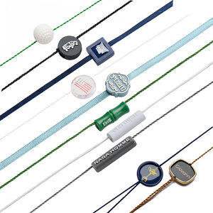 Ropa personalizada paños de ropa de plástico etiqueta colgante verde sellos de cuerda - Product Image 3