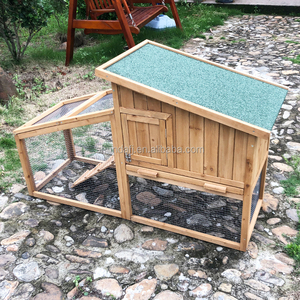 Casa para conejos SDR022, ecológica, clásica, de madera, para todas las estaciones. - Product Image 2