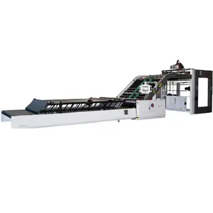Máquina automática de laminación de cartón corrugado, máquina laminadora de montaje de papel