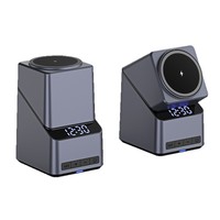 Draadloze klok-oplader 15W, aanraakbediening, draaibaar, universeel voor Android, multifunctioneel, bureau, herkomst Shenzhen