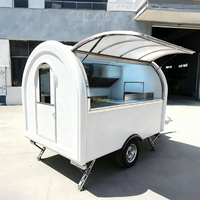 Nouvelle conception de camion de restauration en acier inoxydable personnalisable, équipement de cuisine complet, machine à café, service de confiserie, certifié ISO9001