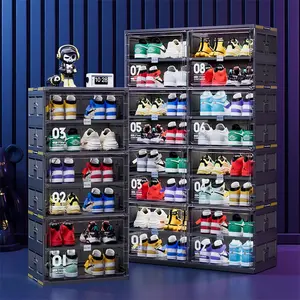 Jeko & Jeko Hochleistungs-Aufbewahrung sbox aus Kunststoff mit großer Kapazität für Sneaker