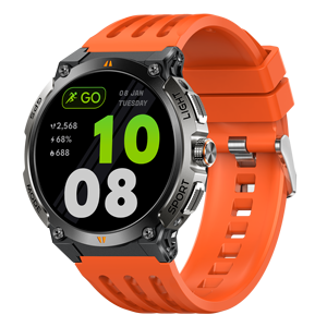 Nouveau GPS extérieur pour hommes Smartwatch IP68 résistance à l'eau profonde oxygène du sang suivi du sommeil AK17G Support boussole fonction e-mail - Product Image 1