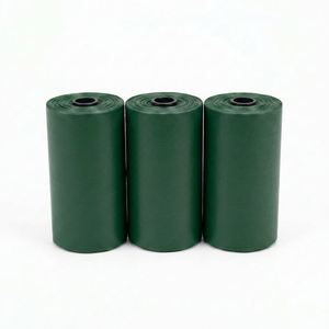 Custom Logo Solid Color Biodegradable Eco Friendly Garbage Bag <b>Compostable</b> Bulk Pet Waste Trash Dog Poop Bag for Pet Cleaning - Product Image 3