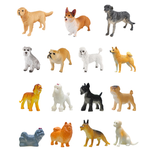 Paquete Mixto de 15 Figuras de Plástico de PVC de Perros, Juguetes de Mascotas - Product Image 2