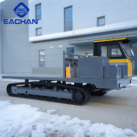 EACHAN Prix usine Euro 5 Dumper chenillé hydraulique tout-terrain 10 tonnes pour usage domestique et de jardin