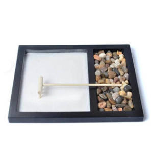 Jardin <span class=keywords><strong>Zen</strong></span> avec bouddha, râteau, jardin de <span class=keywords><strong>sable</strong></span> et de roche et porte-encens - Product Image 4