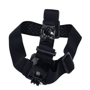 Accessoires de caméra d'action sportive de haute qualité en nylon, 2 pièces, avec fixation pour <span class=keywords><strong>casque</strong></span>, rotation à 360 degrés, sangle de tête flexible pour - Product Image 5