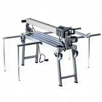 Machine de découpe électrique multifonctionnelle DAWNTECH pour carrelage humide, ardoise, marbre, quartz et cristal, à 45 degrés, entièrement automatique avec pompe à moteur