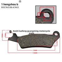 Pastillas de Freno Hidráulicas de Metal Sinterizado para Can-Am Renegade 500 570 800 850 1000R XMR XXC, Juego Completo Delantero y Trasero de Alta Resistencia para ATV UTV