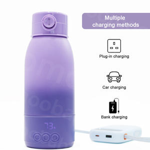 <span class=keywords><strong>Bouilloire</strong></span> électrique portable USB de <span class=keywords><strong>500</strong></span> <span class=keywords><strong>ml</strong></span> pour le bureau et les voyages, avec contrôle numérique de la température, en acier inoxydable, pour usage domestique - Product Image 5