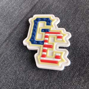 Eco Friendly Custom 3D Embossed Soft Rubber PVC Patch Fashionable Embossed Soft Garment PVC Patch <b>Sew</b>-On for Cap and Garments - Product Image 2