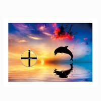 Écran d'affichage publicitaire LCD grand format 4K HD à cadre fin pour intérieur, configuration 2x3 3x3